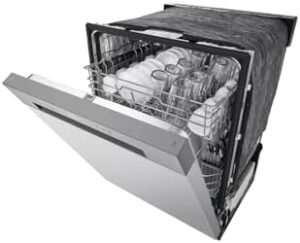 LG 24-Inch Front Control Dishwasher in Stainless Steel - LDFC2423V