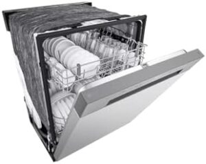 LG 24-Inch Front Control Dishwasher in Stainless Steel - LDFC2423V