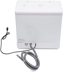 Portable Countertop Dishwasher for small apartments and RVs with air-dry function and three washing programs 