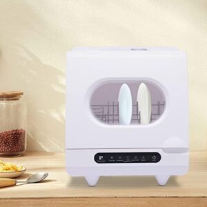 Portable Countertop Mini Dishwasher with 5 L Water Tank and Dual Spray Function