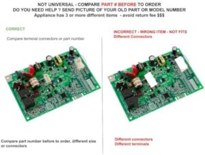 WD21X25732 control board compatible with GE dishwasher, easy installation, durable