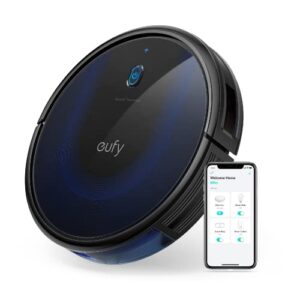 eufy BoostIQ RoboVac 15C MAX robot vacuum on hardwood floors