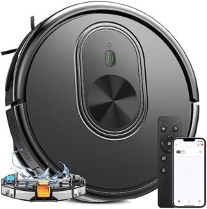 Robot Vacuum and Mop Combo, 3-in-1 Mopping Robot Vacuum, Ideal for Hard Floor and Pet Hair  