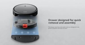 Xiaomi Robot Vacuum E10C with 3500Pa Suction, Smart Water Tank, and App Control