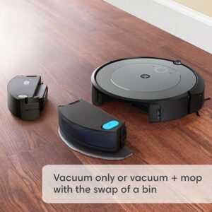 iRobot Roomba Combo i3+ (3574) robot vacuum and mop, self-emptying, multi-surface cleaning