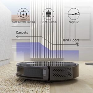 Robot Aspiradora y Trapeador Navigation Robot Vacuum Cleaner cleaning pet hair and carpets