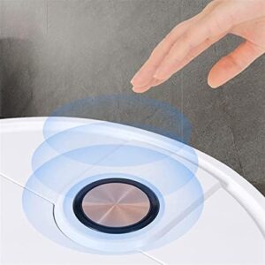 Automatic Robot Vacuum Cleaner Sweeping Dry Wet Cleaning Machine on a hardwood floor