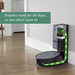 iRobot Roomba i4+ robot vacuum with automatic dirt disposal and Alexa compatibility on a clean floor