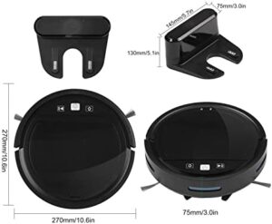 Robot Vacuum Cleaner with APP and Voice Control for efficient sweeping and wet mopping