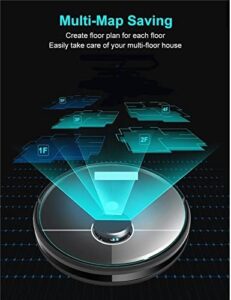 Robot Mop Robot Vacuum Cleaner with Lidar Suction and Wet Cleaning