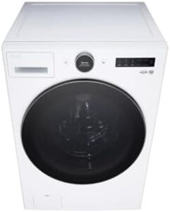 LG WM5500HWA 27 Inch Smart Front Load Washer with Wi-Fi, TurboWash and Steam Technology