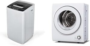 Euhomy Washer and Dryer Combo with Stainless Steel Tumbler