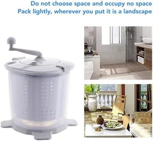 Mini Portable Bucket Washer, compact portable washing machine for baby clothes and small items.