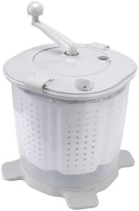 Manual Washing Machine, Non-Electric Portable Washing Solution with Water Cover