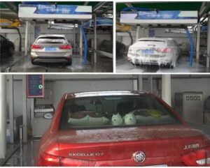 Touchless Automatic Car Wash Machine with Soft Brush for Safe and Efficient Vehicle Cleaning