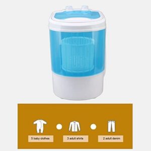 Portable Mini Washing Machine, Compact Washer and Dryer Combo for Apartments, Dorms, RVs, and Camping