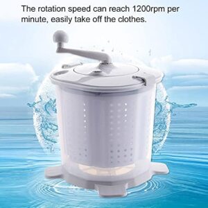 Mini Washing Machine, Portable Manual Washer for Underwear and Small Loads