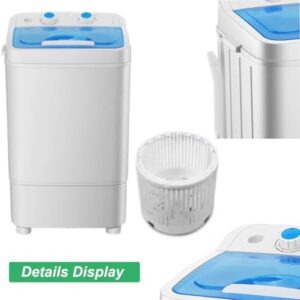 Mini Washer Portable Washing Machine - Space Saving Design for Apartments, RVs, and Camping  