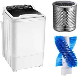 Mini Washer Portable Washing Machine - Space Saving Design for Apartments, RVs, and Camping  