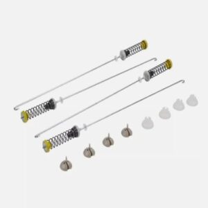 Washer Suspension Rod Spring Kit for Whirlpool W10780045, offering durability and easy installation.  