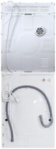 Equator Touch Stackable Washer and Dryer Combo in a modern home laundry setup  