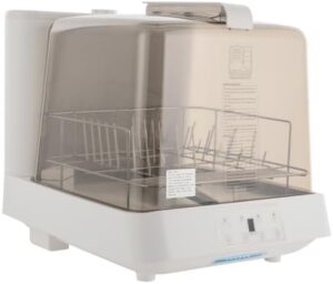 Portable Countertop Dishwasher with 1.59Gal Water Tank and 360° Rotating Spray, ideal for apartments, dorms, and RVs.  