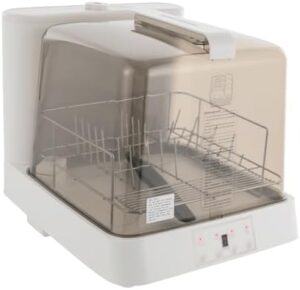 Portable dishwasher for small apartments and dorms, featuring a see-through tank and energy-efficient design