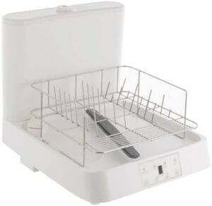 Portable dishwasher for small apartments and dorms, featuring a see-through tank and energy-efficient design