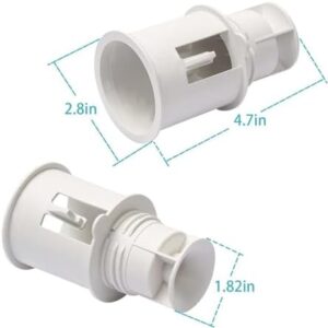 Lower Spray Arm Base Replacement for Hotpoint dishwashers HDA2100 models, showing a close-up of the part.