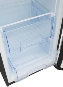 KoolMore KM-RUF-42C Convertible Refrigerator/Freezer in Silver