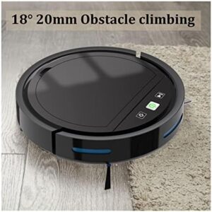 KANGYEBAIHUODIAN Auto Robot Vacuum Cleaner in black, perfect for carpet and floor cleaning