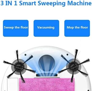 Automatic Robot 3-in-1 Smart Wireless Sweeping Vacuum Cleaner in Grey