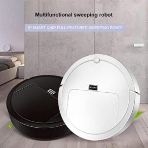 Robot Aspiradora y Trapeador Sweeping Robot vacuum and mop cleaner, black color