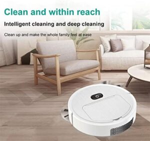 Robot Mop Smart Vacuum Cleaner, Light Grey, Automatic Sweeping and Mopping Machine