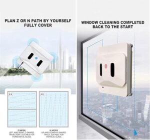 New Robot Window Cleaner Cordless Glass Vacuum Cleaner - Intelligent Smart Window Cleaning Kit