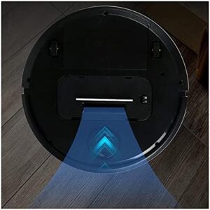 Robot Vacuum Cleaner Smart Automatic Sweeping Robot on a hardwood floor