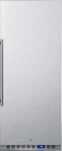 Summit Appliance FFAR121SS7 All-Refrigerator with Digital Thermostat and Lock, Automatic Defrost