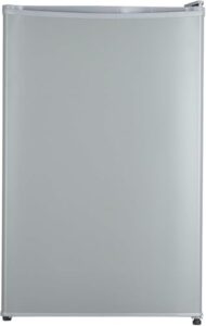 4.3 Cu.Ft Mini Fridge for Bedroom, Small Refrigerator with Freezer, Grey